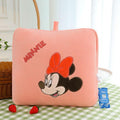 Disney Minnie Mouse 2-in-1 Pillow Blanket - Ultra Soft Plush Travel Quilt