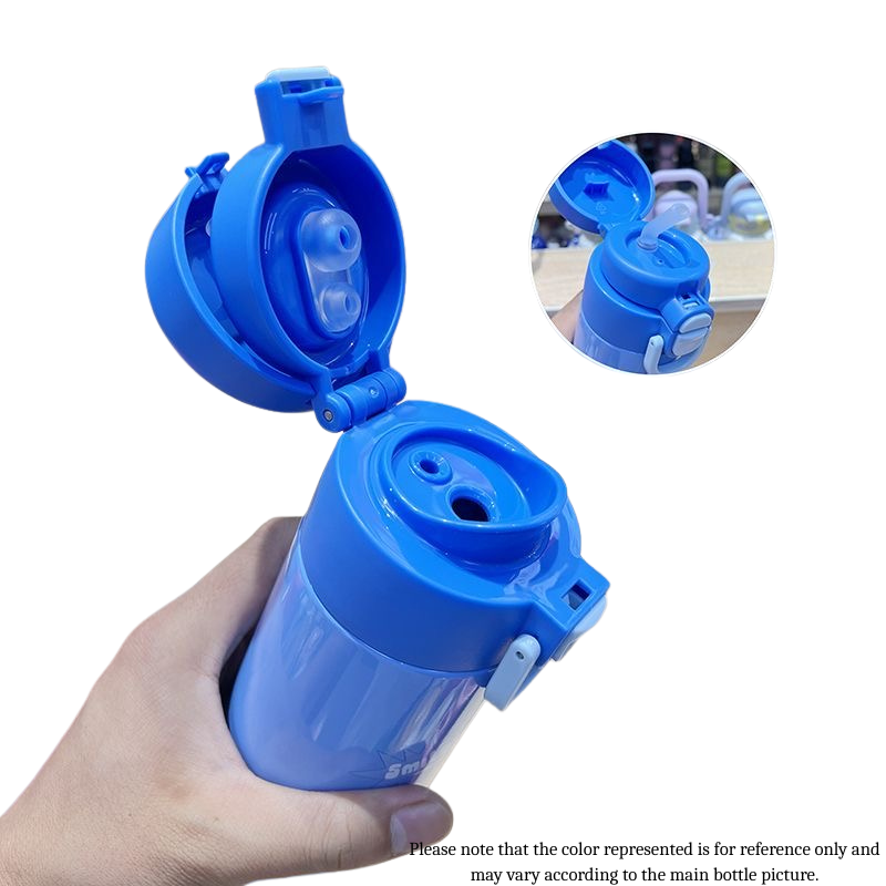 Disney Mickey Mouse "Make It Fun" Dual-Sipper Bottle - 460ml Leak-Proof Thermos
