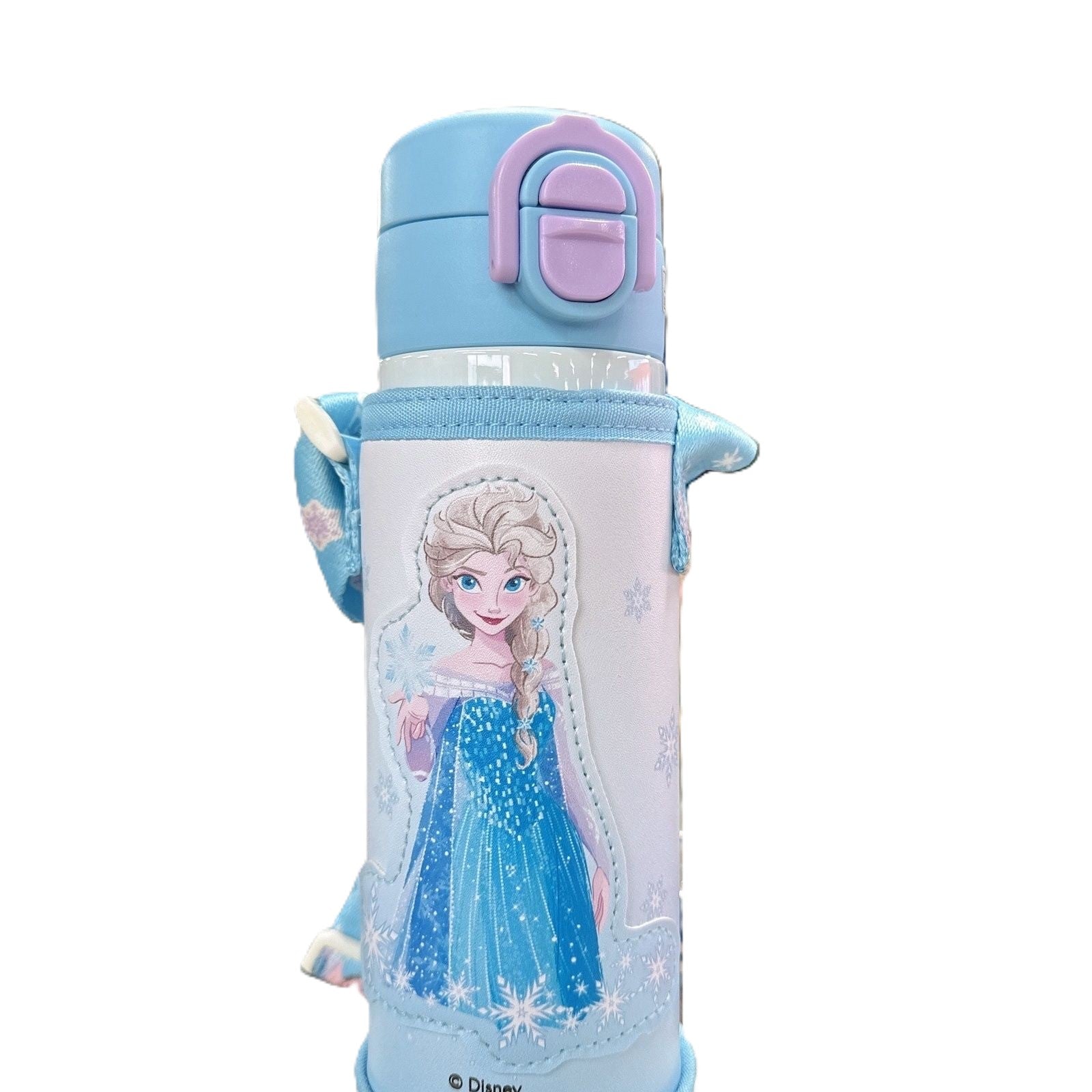 Disney Frozen Elsa Dual-Sipper Insulated Bottle - 460ml Leak-Proof Thermos